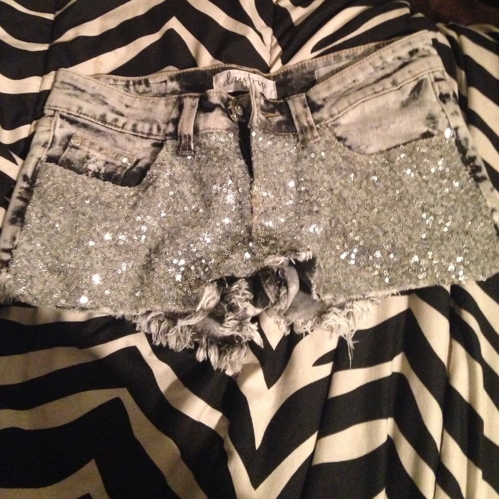 COPY - Daytrip sequin shorts